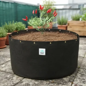 Vaso De Feltro 100 Litros Grow Bag 100l Cama Cultivo Notill