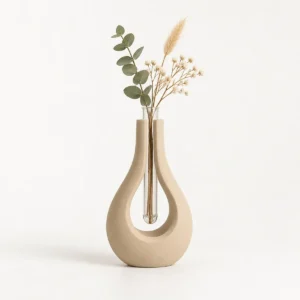Vaso Decorativo Minimalista Moderno Luxo Sala Escritório