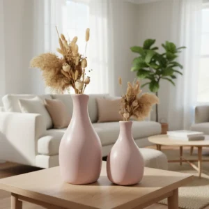 Dupla De Vaso Decorativo Em Ceramica Para Arranjos Casa Sala